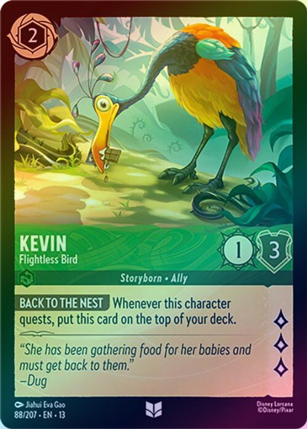 Kevin (Flightless Bird) - 88/207 - Uncommon (Foil)