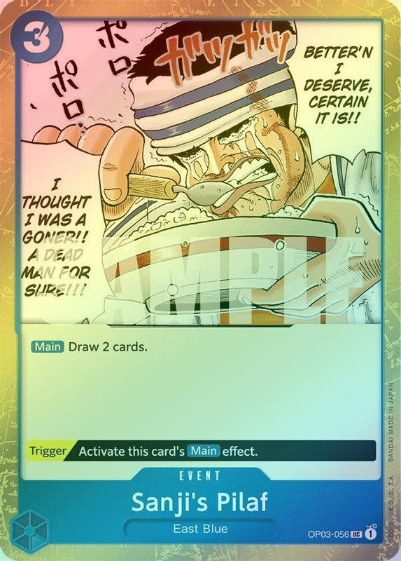 Sanji's Pilaf (Jolly Roger Foil) - OP03-056 - Uncommon