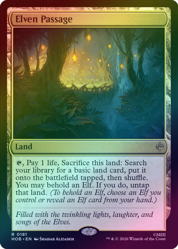 Elven Passage (Foil) (HOB) (Pre-Order)