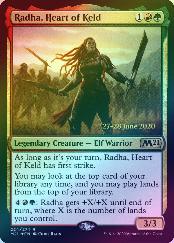 Radha, Heart of Keld - Prerelease Promo (Foil) (PM21)