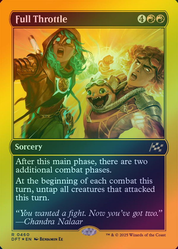 Full Throttle (First-Place Foil) (DFT)