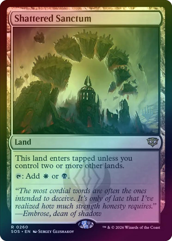 Shattered Sanctum - Promo Pack (Foil) (PSOS)