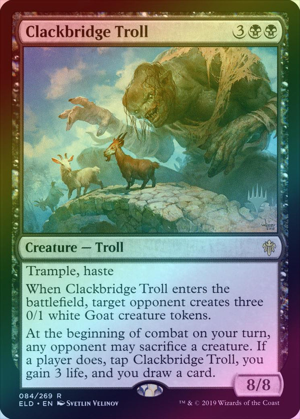 Clackbridge Troll - Promo Pack (Foil) (PELD)
