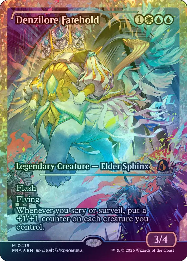 Denzilore Fatehold - Japan Showcase (Fracture Foil) (FRA)