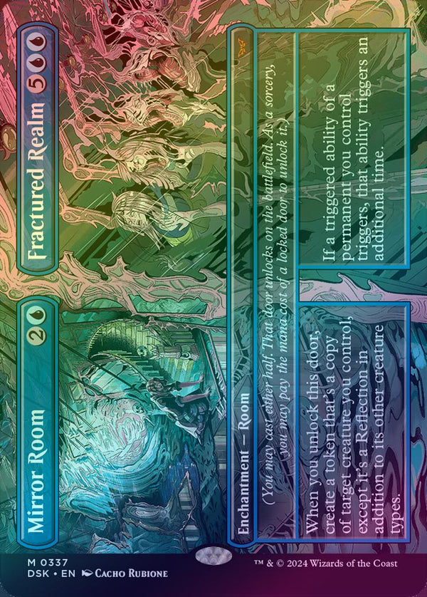 Mirror Room // Fractured Realm - Borderless (Foil) (DSK)
