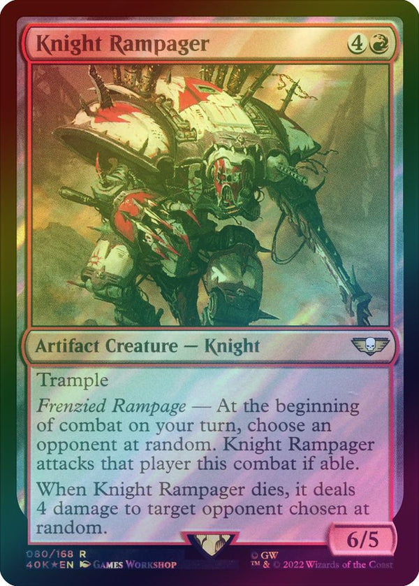 Knight Rampager (Surge Foil) (40K)
