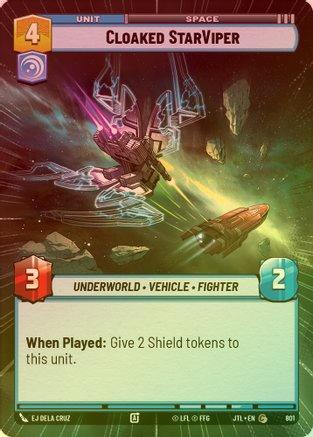 Cloaked StarViper (Hyperspace) - 801 - Common (Foil)
