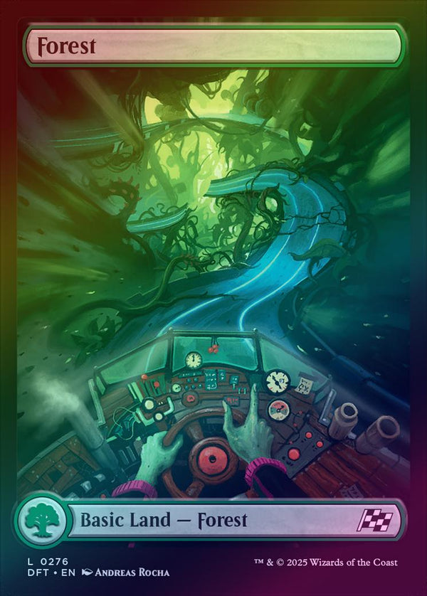 Forest (276) - Full Art (Foil) (DFT)