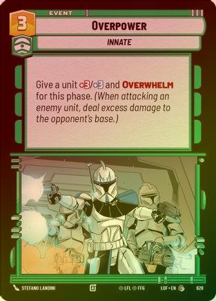 Overpower - 628 - Common (Foil)