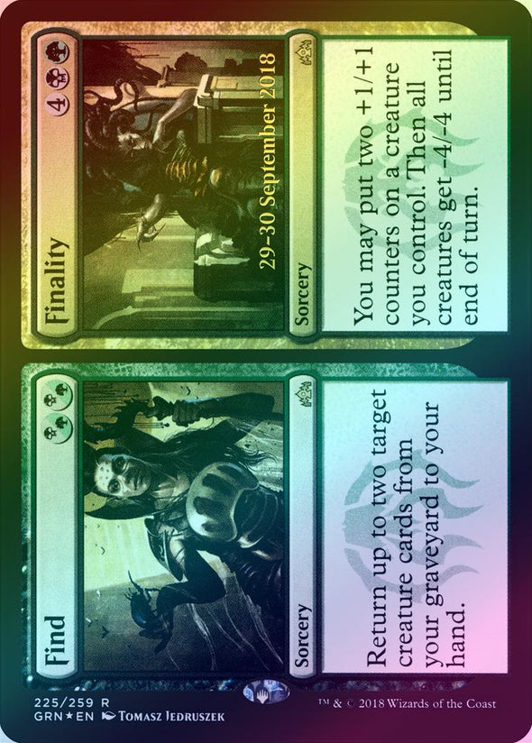 Find // Finality - Prerelease Promo (Foil) (PGRN)