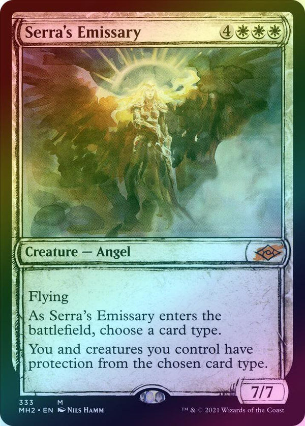Serra's Emissary - Sketch Showcase (Foil) (MH2)