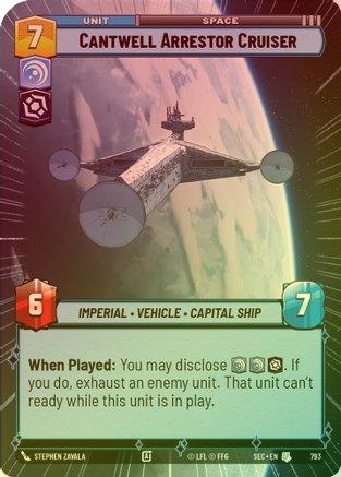 Cantwell Arrestor Cruiser (Hyperspace Foil) - 793 - Uncommon (Foil)