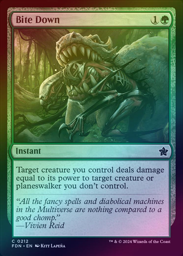 Bite Down (Foil) (FDN)
