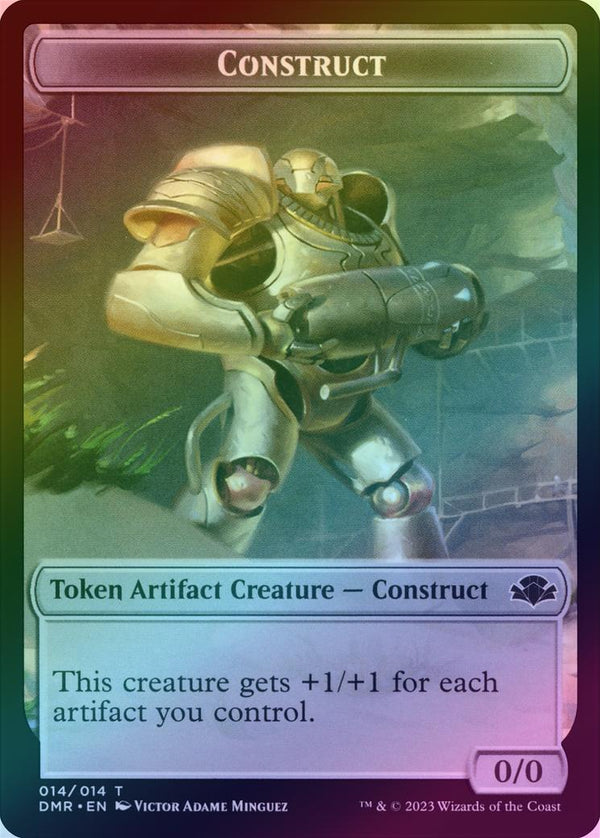 Construct Token (Foil) (TDMR)