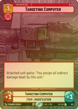 Targeting Computer (Hyperspace) - 905 - Rare (Foil)