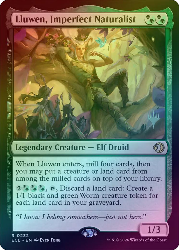 Lluwen, Imperfect Naturalist - Promo Pack (Foil) (PECL)