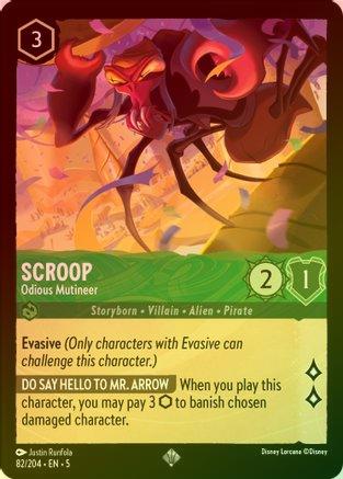 Scroop (Odious Mutineer) - 82/204 - Super Rare (Foil)