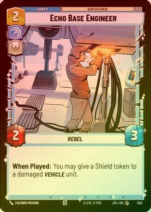 Echo Base Engineer - 542 - Common (Foil)