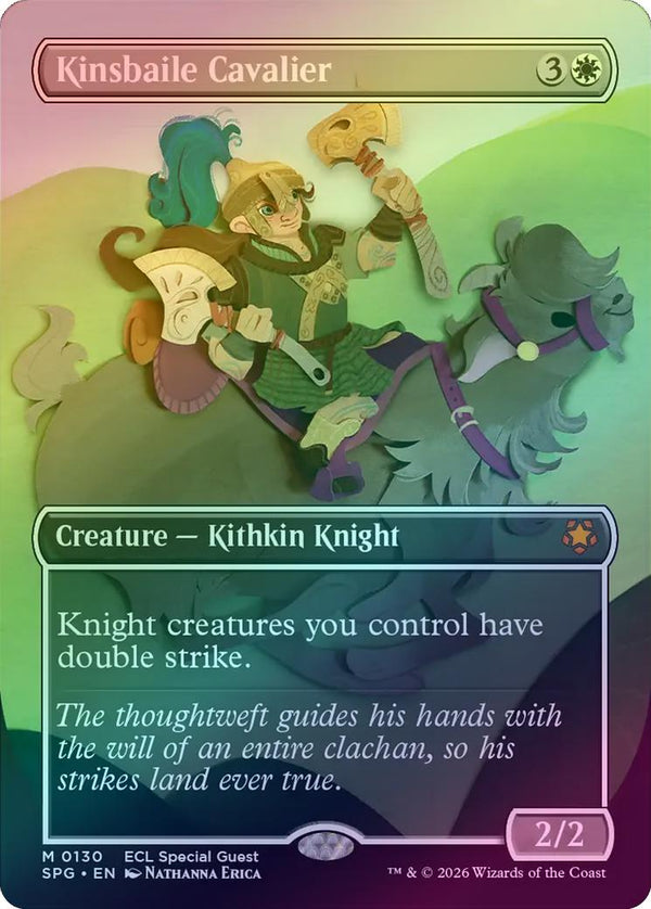 Kinsbaile Cavalier - Borderless (Foil) (SPG)