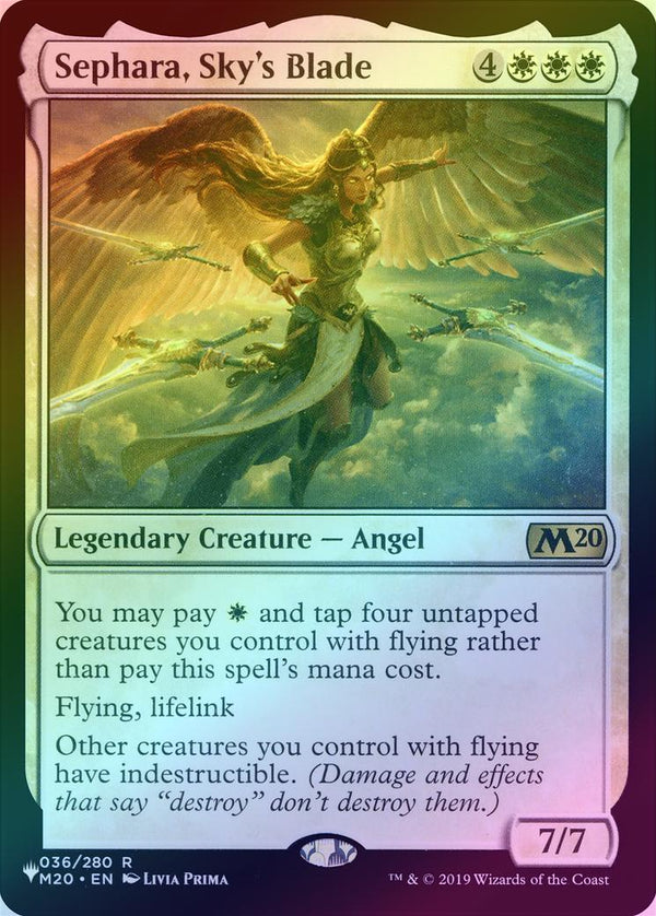 Sephara, Sky's Blade - M20 Reprint (Foil) (PLST)