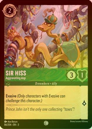 Sir Hiss (Aggravating Asp) - 86/204 - Common (Foil)