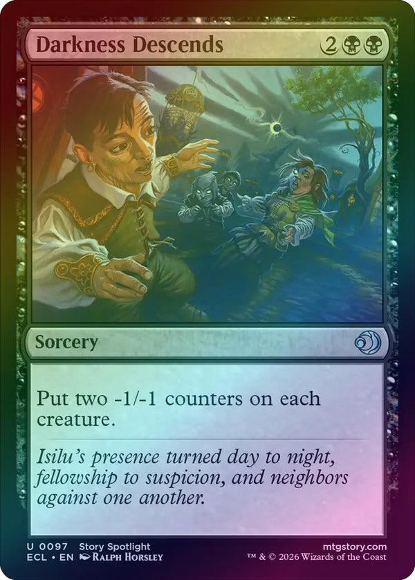 Darkness Descends (Foil) (ECL)