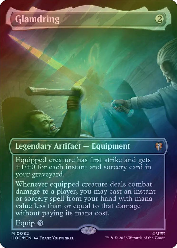 Glamdring - Borderless (Surge Foil) (HOC)