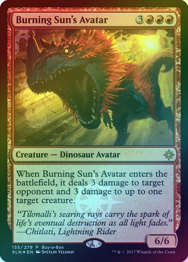 Burning Sun's Avatar - Buy-a-Box Promo (Foil) (XLN)