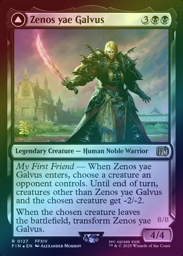 Zenos yae Galvus // Shinryu, Transcendent Rival - Prerelease Promo (Foil) (PFIN)