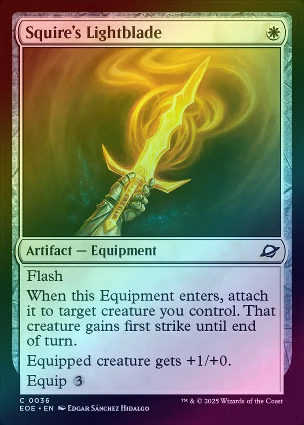 Squire's Lightblade (Foil) (EOE)