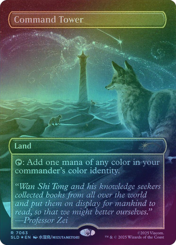 Command Tower - Avatar: The Last Airbender: Bonus Cards (Rainbow Foil) (SLD)