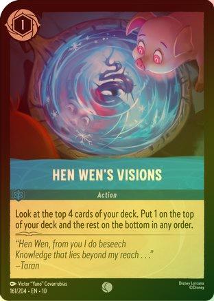 Hen Wen's Visions - 161/204 - Common (Foil)