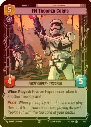 FN Trooper Corps (Foil) - 753 - Common (Foil)