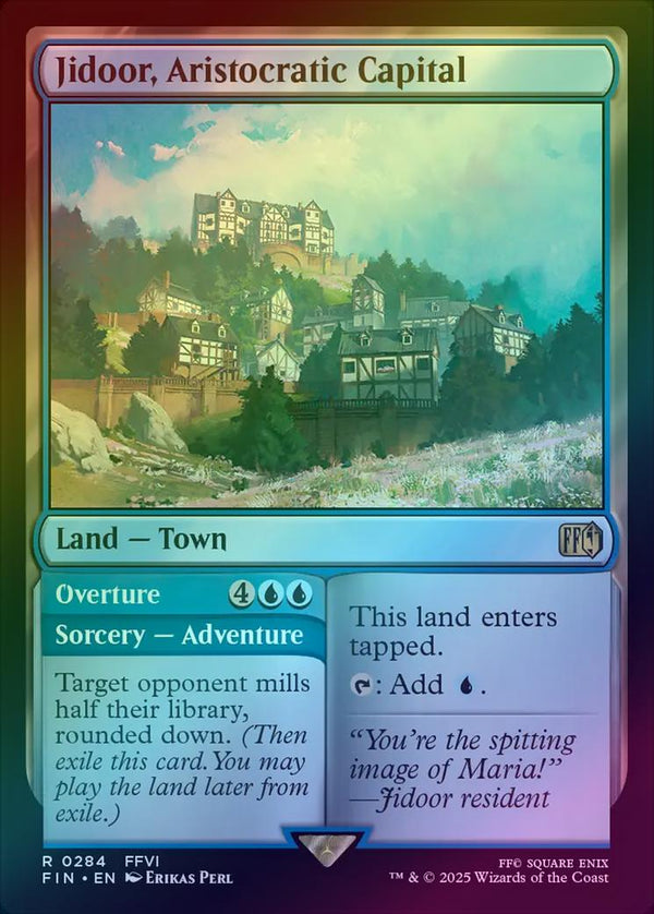 Jidoor, Aristocratic Capital // Overture (Foil) (FIN)