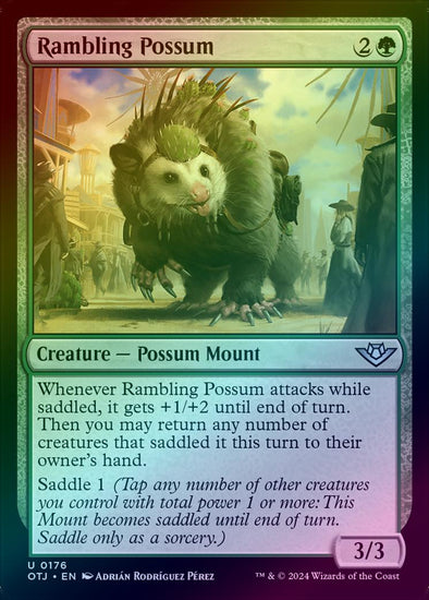 Rambling Possum (Foil) (OTJ)