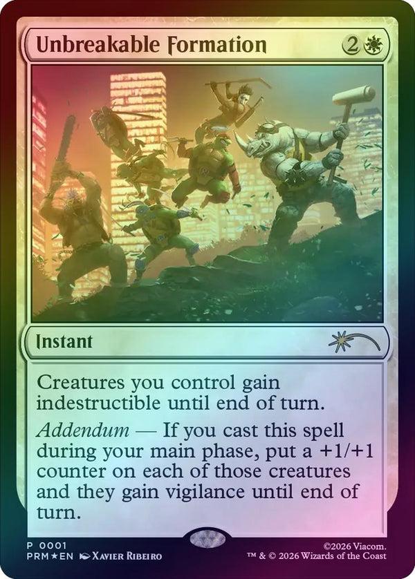 Unbreakable Formation (Foil) (PURL)
