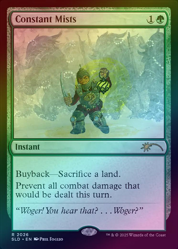 Constant Mists - Art Series: Phil Foglio (Rainbow Foil) (SLD)
