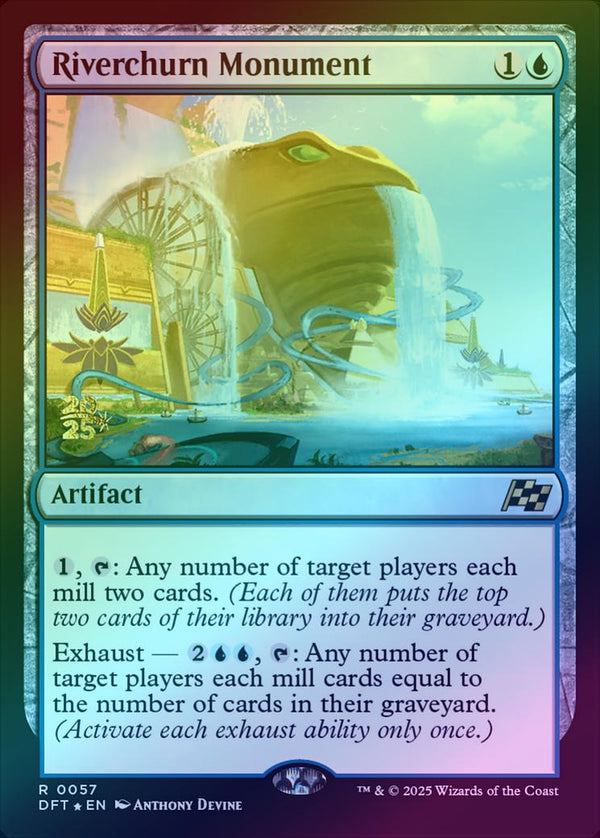 Riverchurn Monument - Prerelease Promo (Foil) (PDFT)