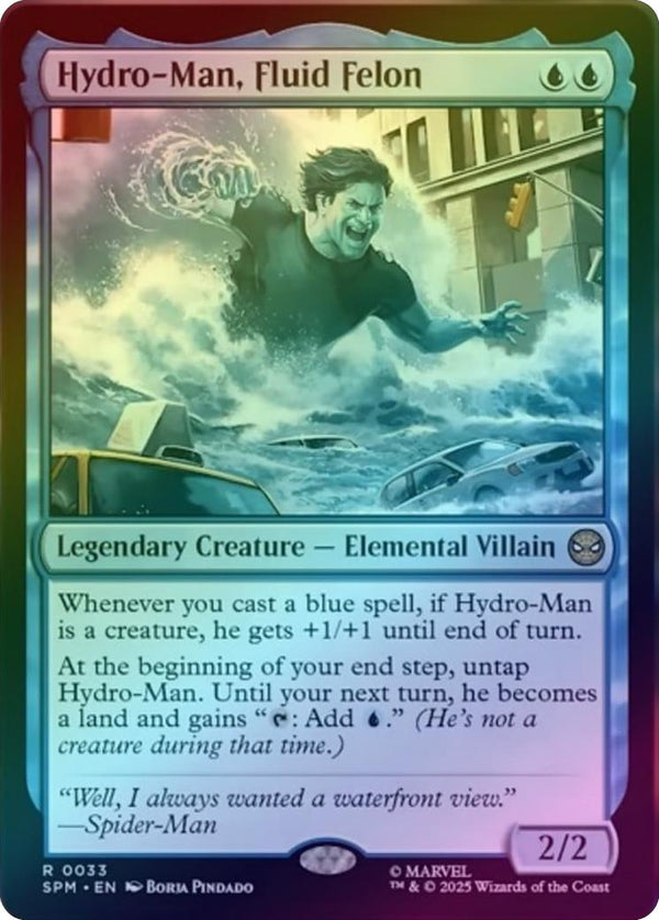 Hydro-Man, Fluid Felon (Foil) (SPM)