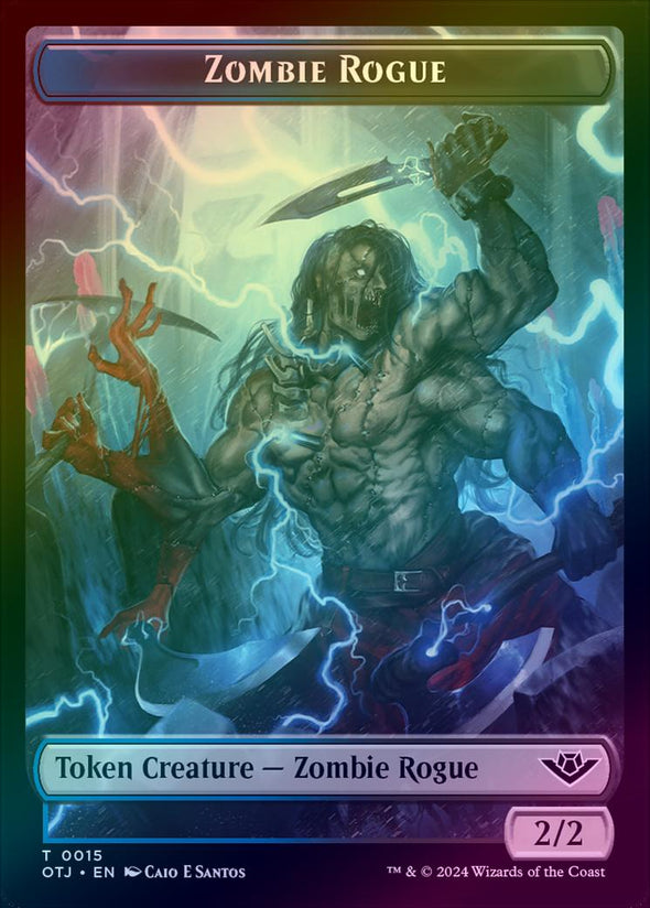 Zombie Rogue Token (Foil) (TOTJ)