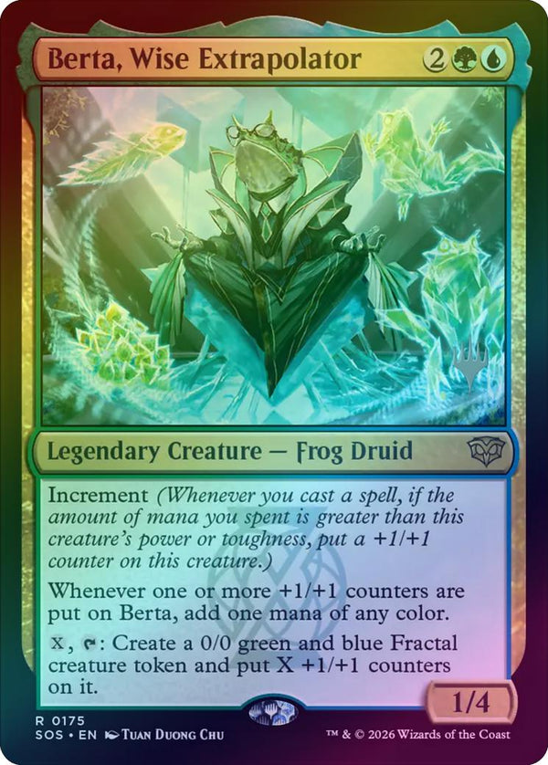 Berta, Wise Extrapolator - Promo Pack (Foil) (PSOS)