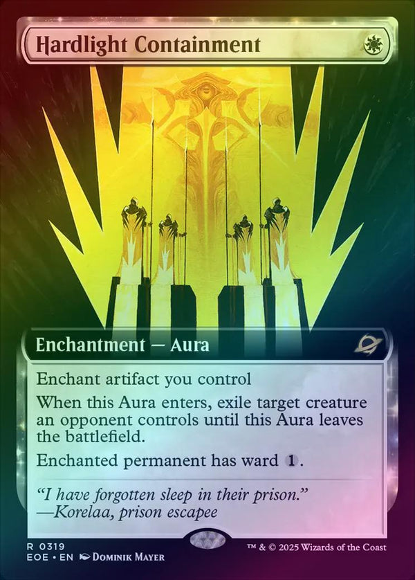 Hardlight Containment - Extended Art (Foil) (EOE)