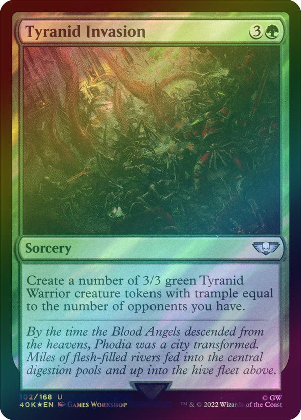 Tyranid Invasion (Surge Foil) (40K)