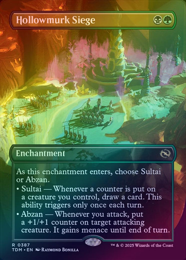 Hollowmurk Siege - Borderless (Foil) (TDM)