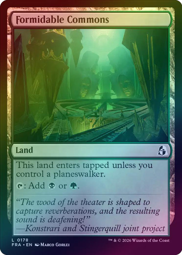 Formidable Commons (Foil) (FRA)