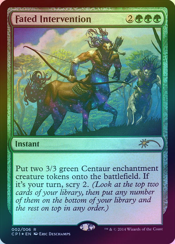 Fated Intervention (Foil) (CP1)