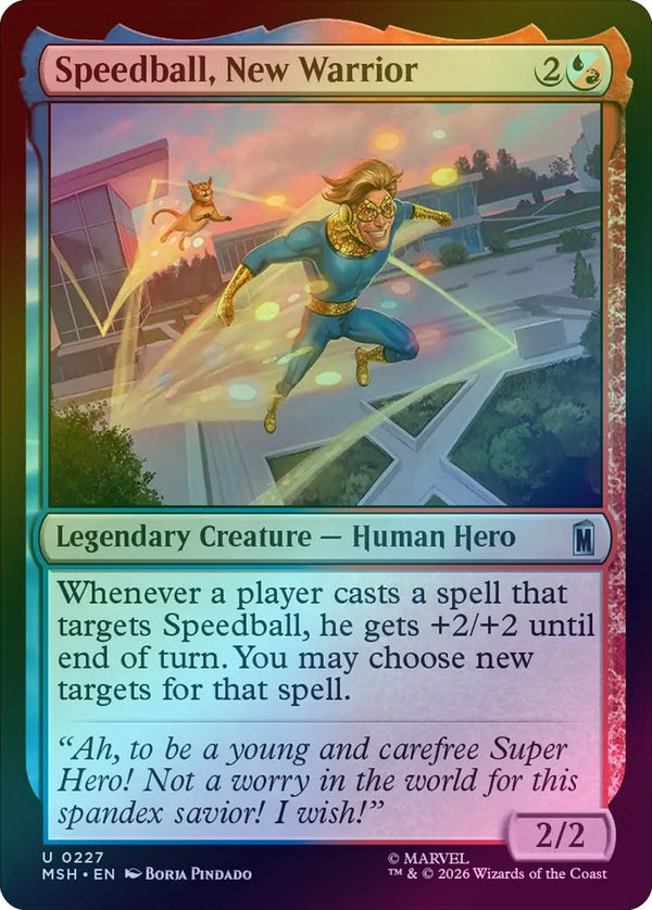 Speedball, New Warrior (Foil) (MSH) (Pre-Order)