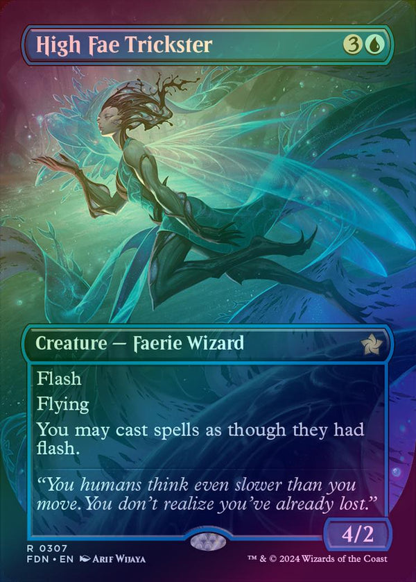 High Fae Trickster - Borderless (Foil) (FDN)