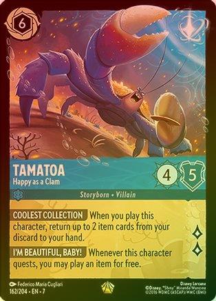 Tamatoa (Happy as a Clam) - 162/204 - Legendary (Foil)