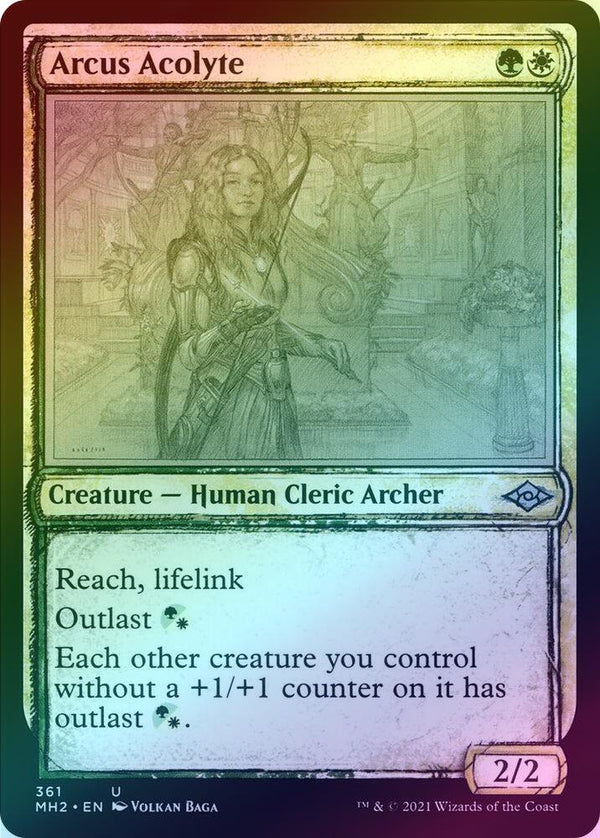 Arcus Acolyte - Sketch Showcase (Foil) (MH2)